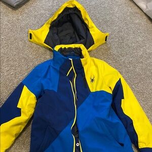 Spyder Kids Blue and Yellow Jacket